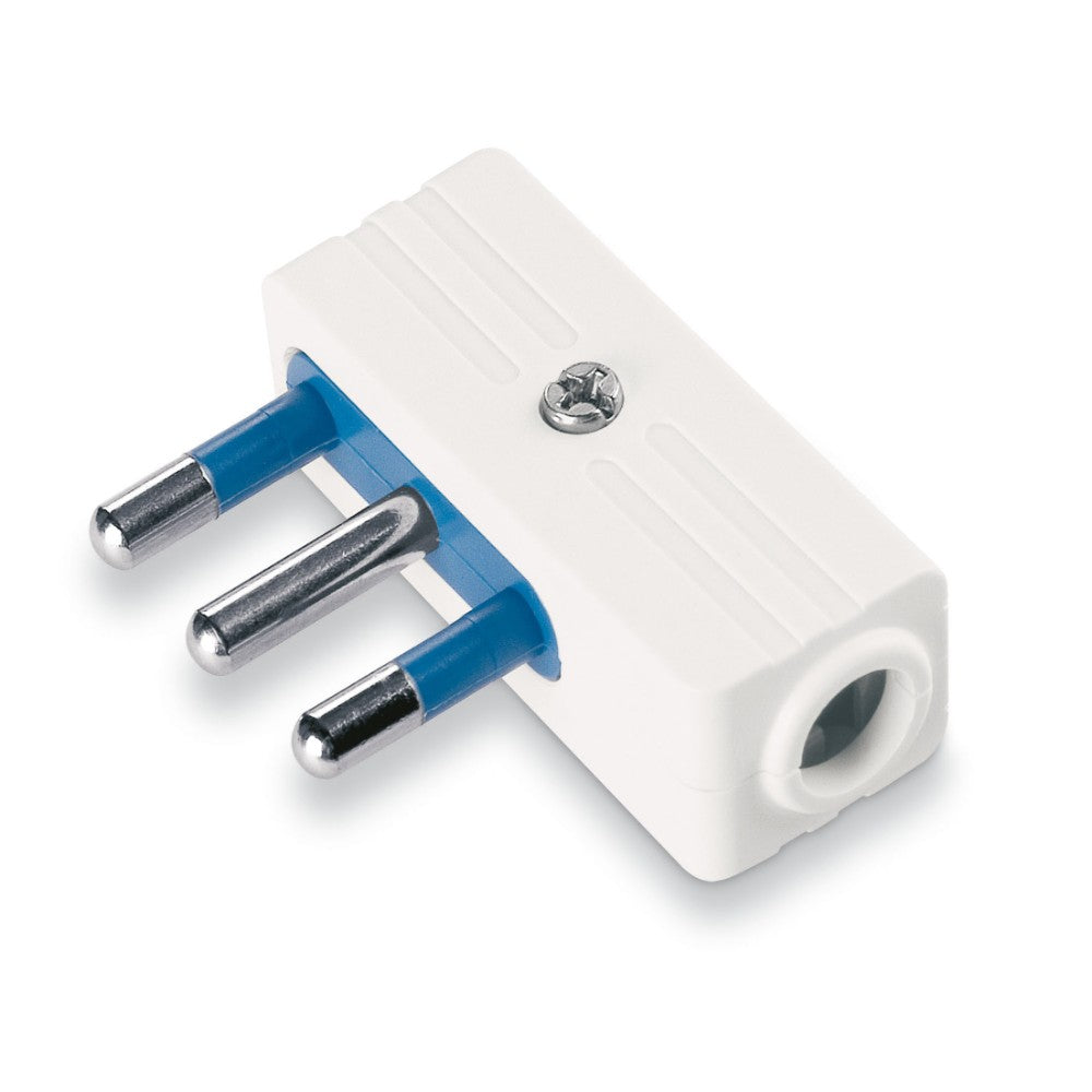 Spina Salvaspazio 16A 2 Poli + Terra 420 Bianca - Polypool Spina Salvaspazio 16A 2 Poli + Terra 420 Bianca - Polypool